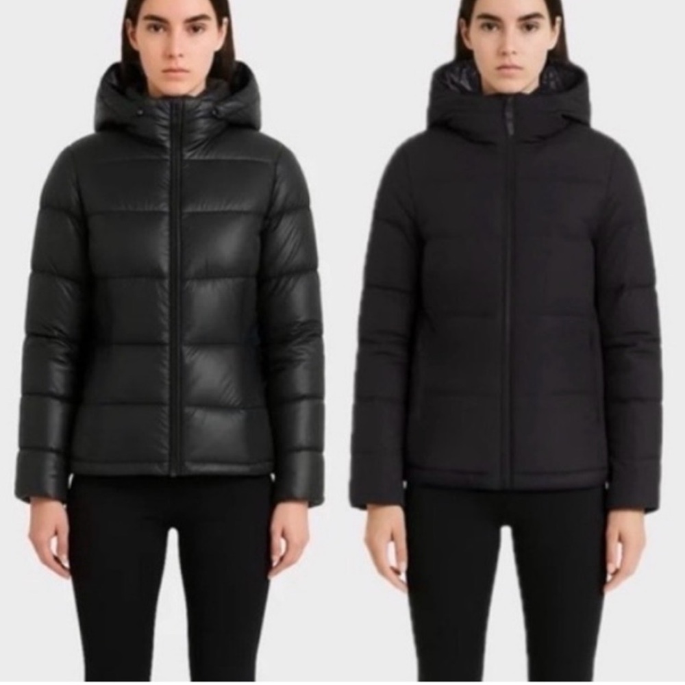 RUDSAK  Reversible Black Quilted Puffer Jacket
